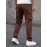 Men's Cargo Pants, Fashionable Casual Workwear, Polyester, Solid Color, Non-Stretch, Regular Fit, Woven Fabric, Novelty Clothing for Men