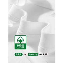 Men's Casual Cotton Long Sleeve T-Shirt - Crew Neck, Loose Fit, Spring & Fall Collection