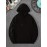 Men's Casual Hoodie, Spring/Autumn Fashion, Geometric Pattern, Knit Fabric, Regular Fit, Polyester, Stretchy, Crew Neck, 